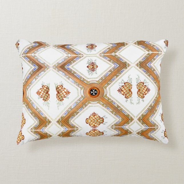 A Glass Ceiling Decorative Pillow (Front)