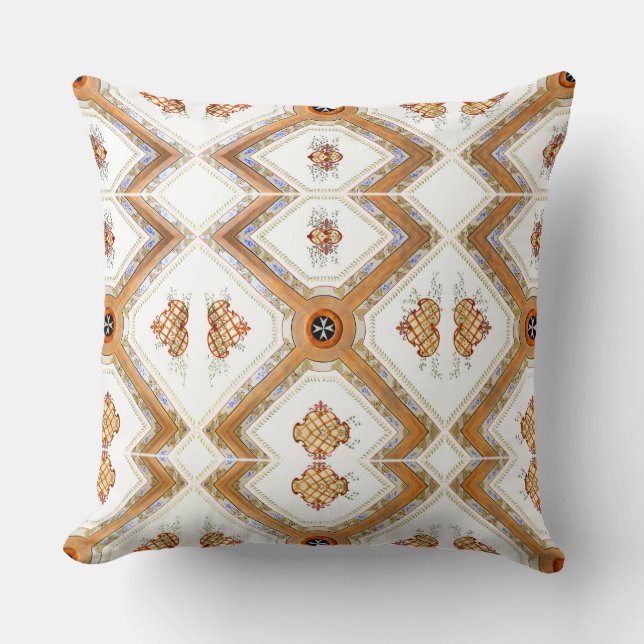 A Glass Ceiling Throw Pillow (Front)