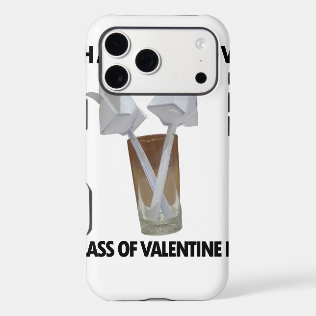 A glass of valentine peace. Case-Mate iPhone case (Back)