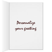 A Glass of Wine Card (Inside (Right))