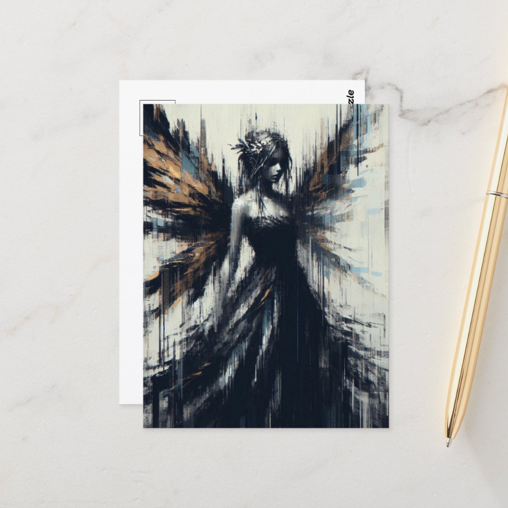 A Glitch Fairy Postcard