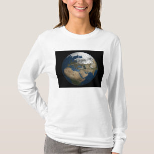 A global view over Europe and Scandinavia T-Shirt