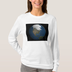 A global view over North America T-Shirt