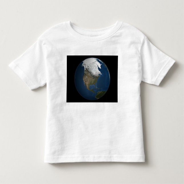 A global view over North America Toddler T-shirt (Front)