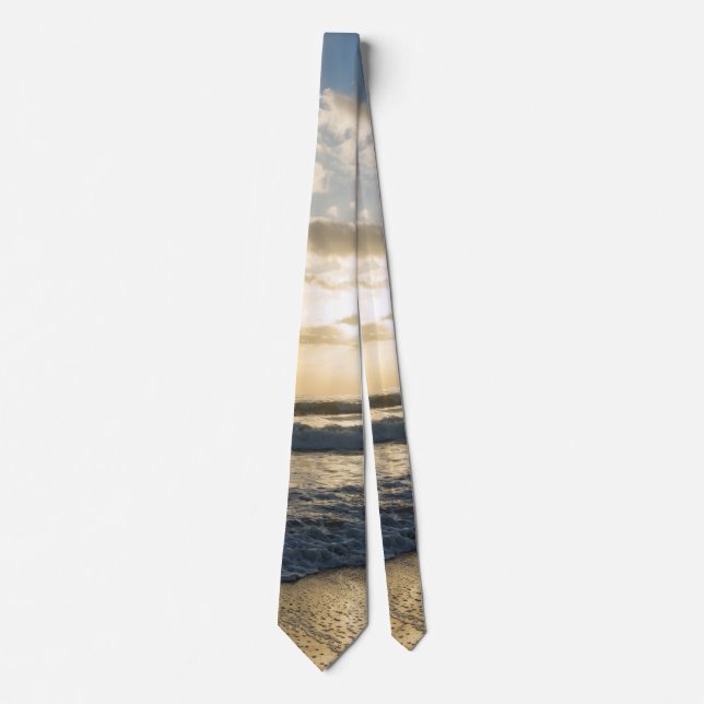 A Glorious Beach Morning Tie (Front)