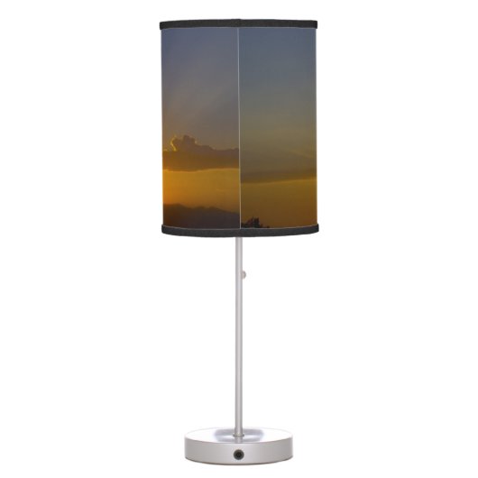 A Glorious Sunset Table Lamp (Back)