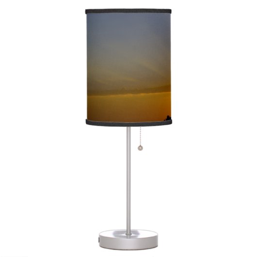 A Glorious Sunset Table Lamp (Left)