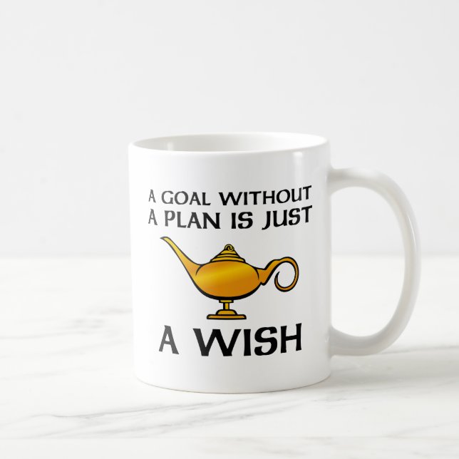A Goal Without A Plan Coffee Mug (Right)