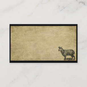 A Goat Lookin' For Some Oat- Prim Biz Cards