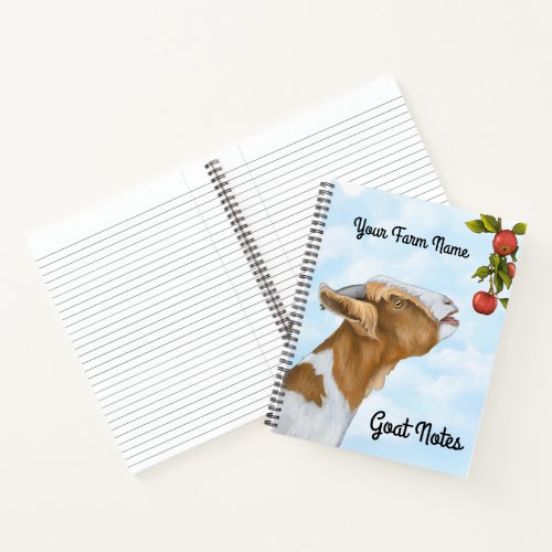A Goat Notes Journal _ Keep your goats straight