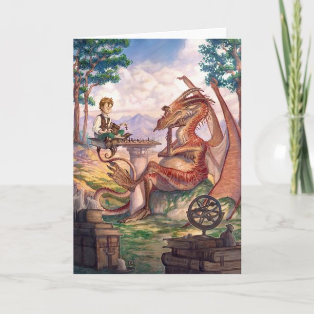“A Golden Afternoon” Greeting Card (Front)