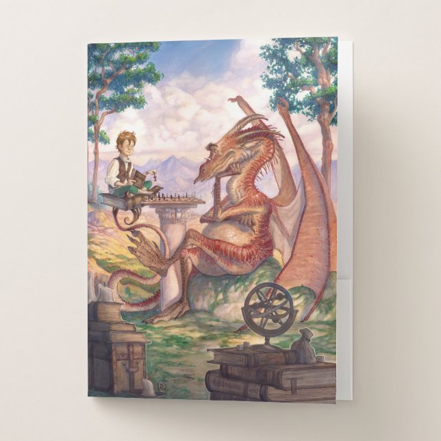 “A Golden Afternoon” Pocket Folder (Set of 5) (Front)