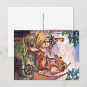 “A Golden Afternoon” Postcard