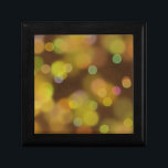 A Golden Christmas Pattern on  Fawn Brown Gift Box<br><div class="desc">A Golden Christmas Pattern on  Fawn Brown will add sparkle to your holiday. This design captures the feeling of being surrounded by hundreds of twinkle lights 

All rights reserved l</div>