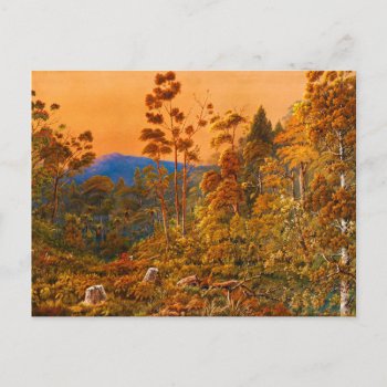 A Golden Eve  Waiheke Island By Alfred Sharpe 1890 Postcard by TheArts at Zazzle