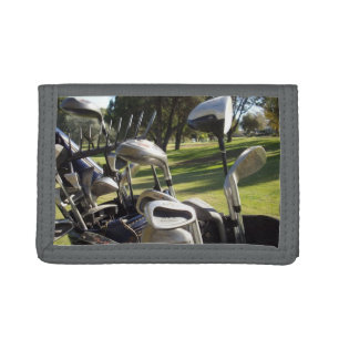 A_Golf_Day_Out,_Nylon_Wallet, Tri-fold Wallet