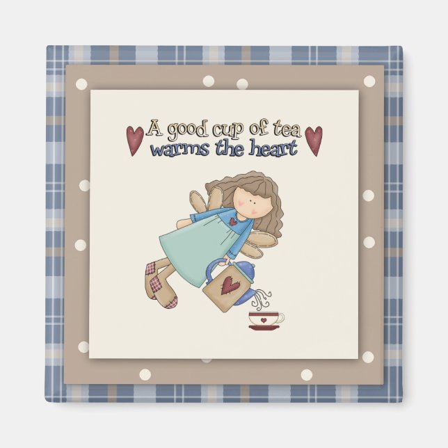 A Good Cup of Tea Magnet (Front)