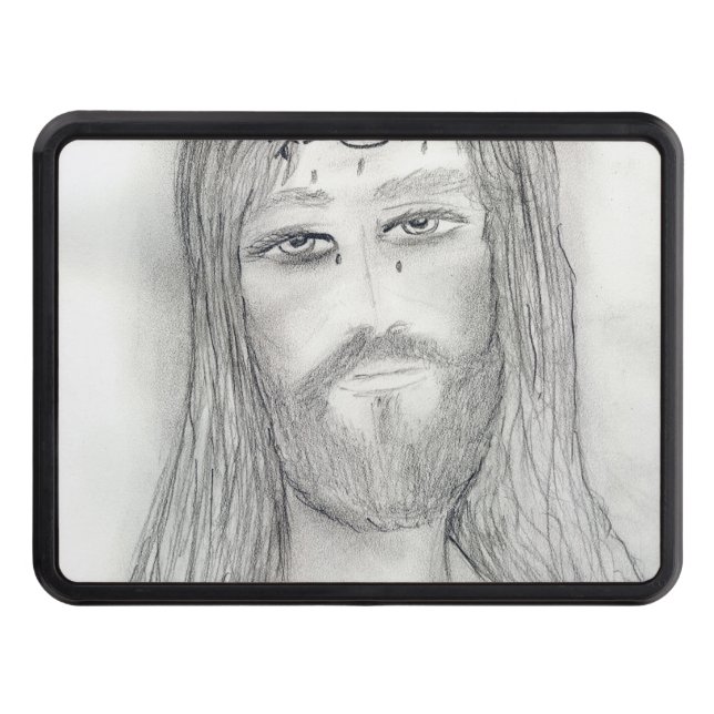 A Good Jesus Tow Hitch Cover (Front)