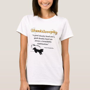 A good skunky head and a good skunky heart T-Shirt