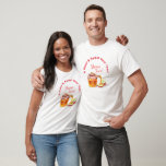 A Good & Sweet New Year! Honey & Apple Shana Tova T-Shirt<br><div class="desc">"A Good & Sweet New Year!" Rosh Hashanah Jewish New Year Holiday Honey and Apple Watercolor Illustration. Shana Tova! ( l'shana tova umetukah ) Hebrew Wishes text. Calligraphy Vintage, Autumn Holiday Festival, Birthday, Sukkot. Judaica. Hand Drawn Watercolor. Clothing & Shoes > Men > Clothing > Tops & T-Shirts > Men's...</div>