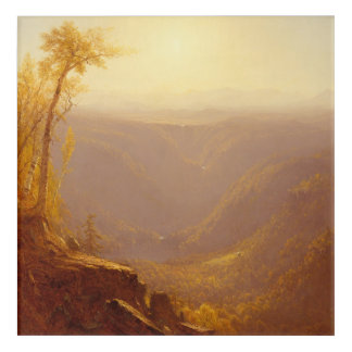 A Gorge in the Mountains (1862) Poster  Acrylic Print