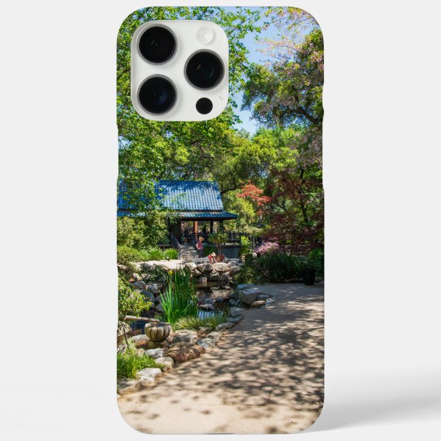a gorgeous garden at Descanso Gardens Case-Mate iPhone Case (Back)