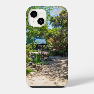 a gorgeous garden at Descanso Gardens iPhone 14 Case