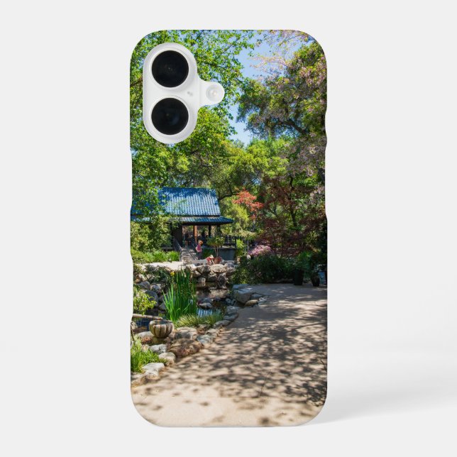 a gorgeous garden at Descanso Gardens iPhone Case (Back)