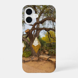 a gorgeous landscape at Desert Botanical Garden iPhone 16 Case