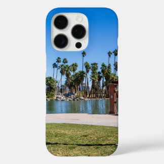 a gorgeous landscape at Encanto Park with a lake iPhone 16 Pro Case