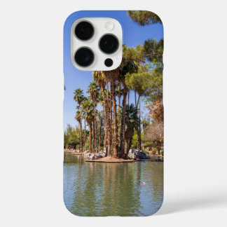 a gorgeous landscape at Encanto Park with a lake iPhone 16 Pro Case