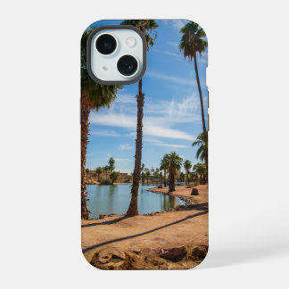 a gorgeous landscape at Papago Park iPhone 15 Case