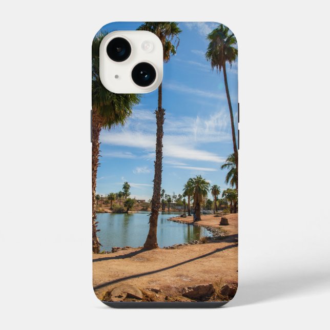 a gorgeous landscape at Papago Park iPhone Case (Back)