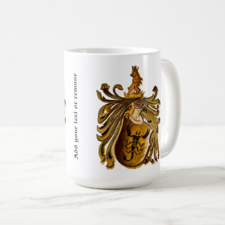 A Gothic heraldry astrology Scorpio zodiac sign, Coffee Mug