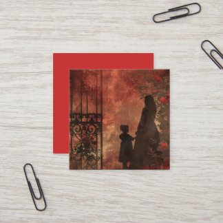 A Gothic Mother Series Design #3 Square Business Card