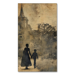 A Gothic Mother Series Design #8 Business Card Magnet