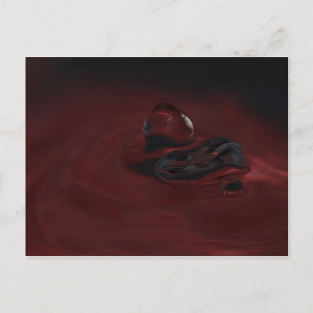 A goutte qui ressort postcard (Front)