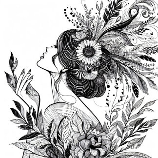 A Graceful Woman T-Shirt Tri-Blend Shirt