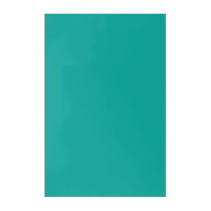 A gradient background blending blue into green. acrylic print