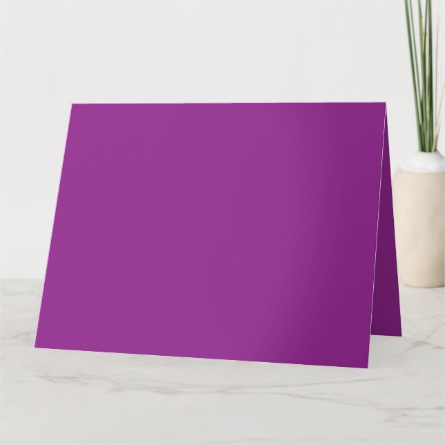 A gradient background blending shades of pink and  card (Front)