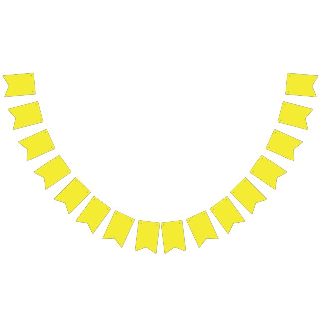 A gradient blending from yellow to orange, creatin bunting flags (All)