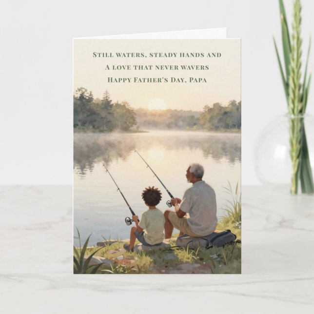 A Granddad's Love Father's Day Card (Front)