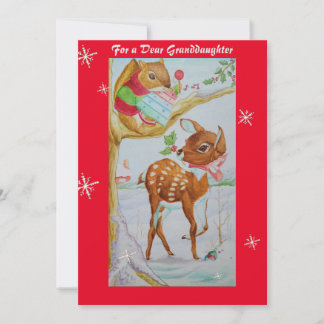 A Granddaughter's Christmas Card