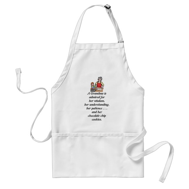 A Grandma is... Adult Apron (Front)