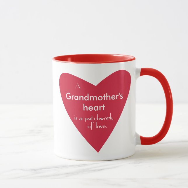 A Grandmother's Heart Mug (Right)