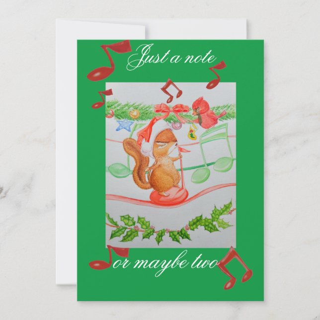 A Grandsons Christmas Card (Front)