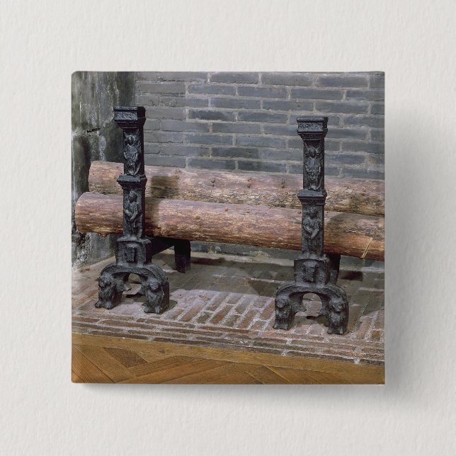 A grate button (Front)