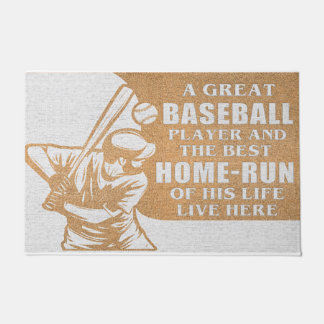 A Great Baseball Player And The Best Home-Run Doormat