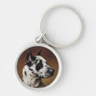 A Great Dane Keychain