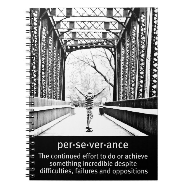 A Great Day to Longboard Notebook (Front)